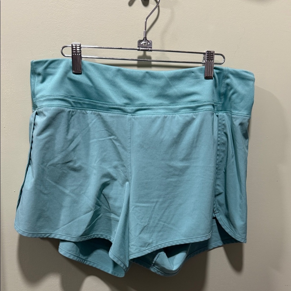 Free Fly Apparel Women's Aqua Athletic Shorts